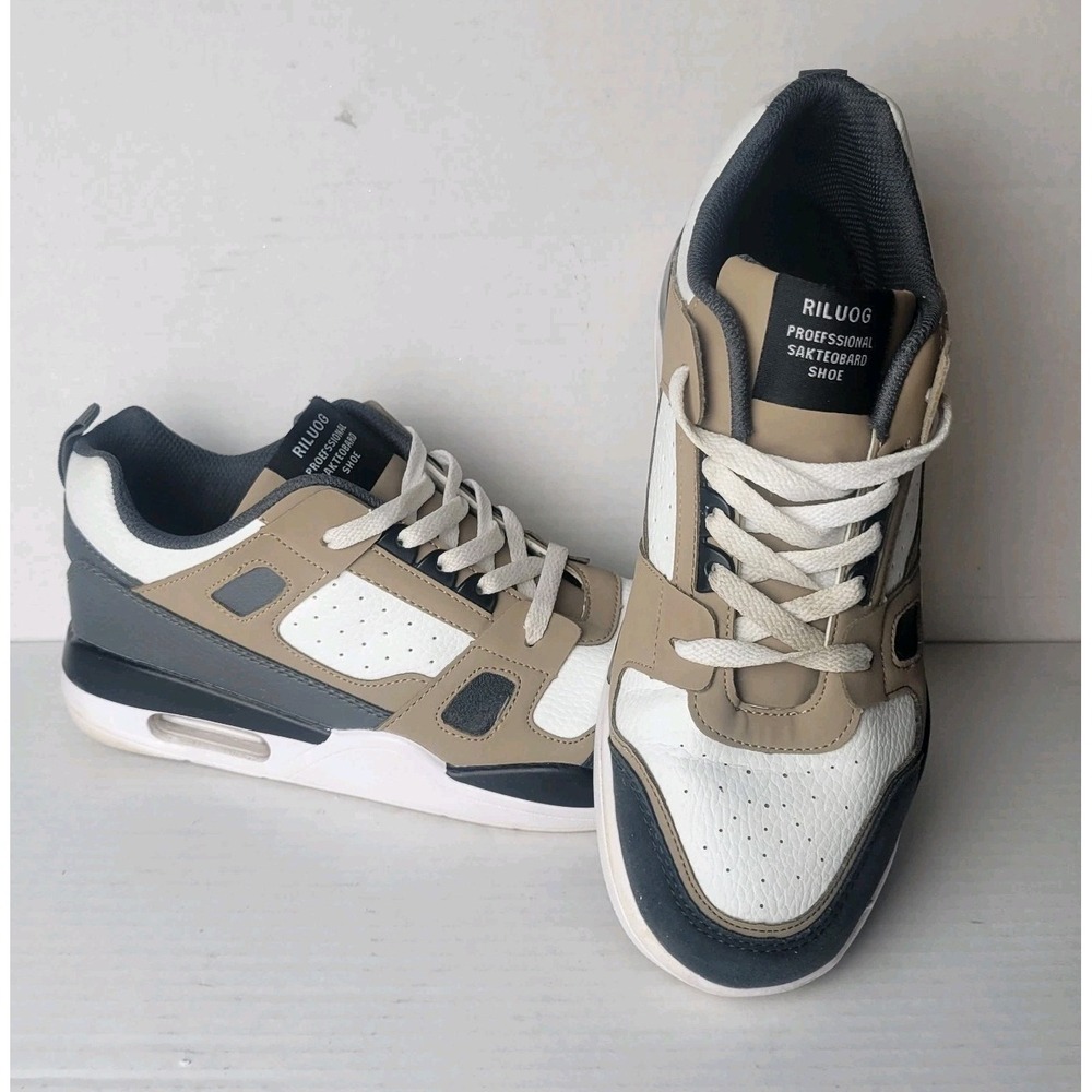 Riluog Skate Men's Professional Skate Board Shoe. Size 9 Comfortable Walk - Picture 7 of 12